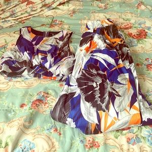 CQbyCQ multicolored dress with flower prints